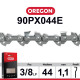 Chaîne de tronçonneuse Oregon 90PX044E pour Stihl, Alpina, Iseki...