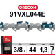 Chaîne de tronçonneuse OREGON 91VXL044E Stihl, Stiga, Parkside...
