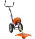 Débroussailleuse thermique sur roues ANOVA D52R – 51,7 cm³ – 1,4 kW