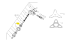 Flasque de renvoi d'angle ECHO C535000011