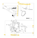 Frein complet Husqvarna 338XPT 503935205