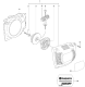 Lanceur complet Husqvarna 544064304