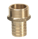 Raccord cannelé Mâle en laiton diamètre 1 pouce - 19mm PRR1MX19