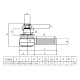 Rotule Iseki 1705-436-300-00