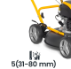 STIGA Multiclip 47 S – Tondeuse thermique tractée mulching 45 cm