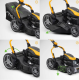 Tondeuse thermique tractée STIGA Combi 748 SE – 46 cm – Démarrage électrique