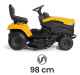 Tracteur tondeuse STIGA Tornado 398 M – 98 cm – Transmission mécanique