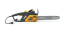 Tronçonneuse électrique STIGA CS 122c – 2 200 W – Guide 40 cm