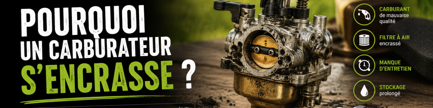 Pourquoi un carburateur s'encrasse ?