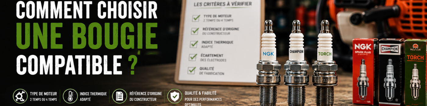 Comment choisir une bougie compatible ?