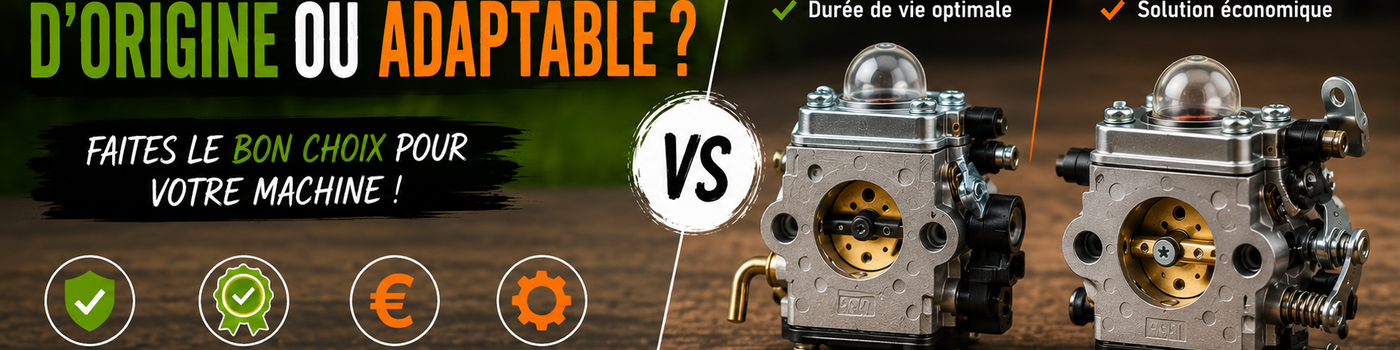 Carburateur d'origine ou adaptable ?