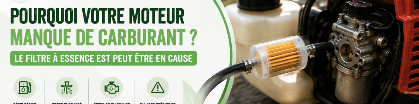 Pourquoi votre moteur manque de carburant ? Le filtre à essence est peut être en cause.