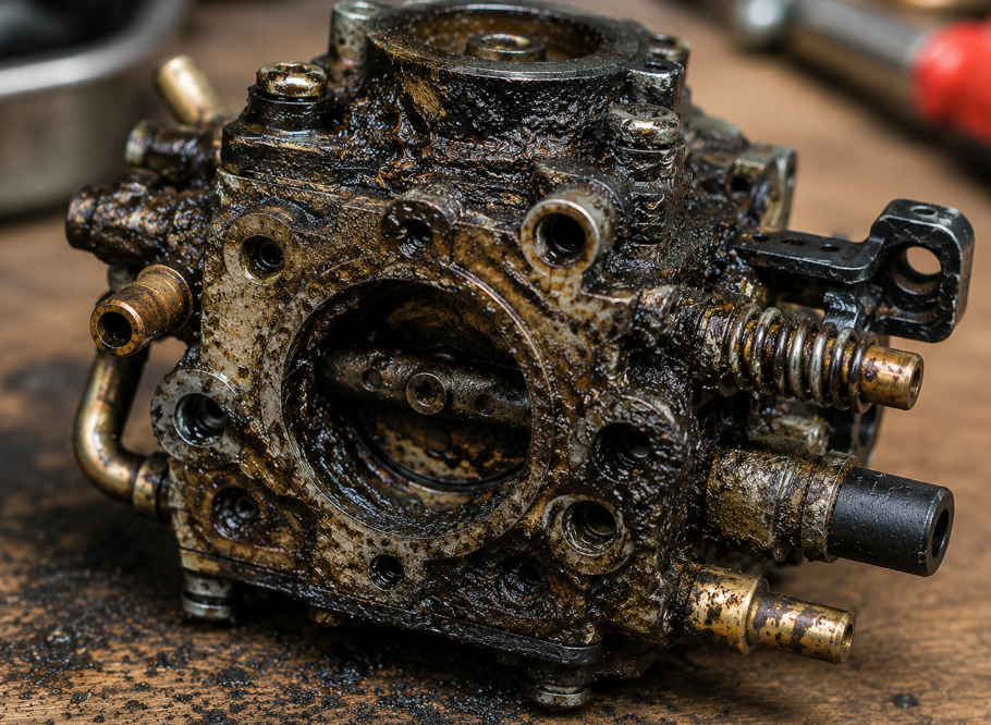 Carburateur encrassé