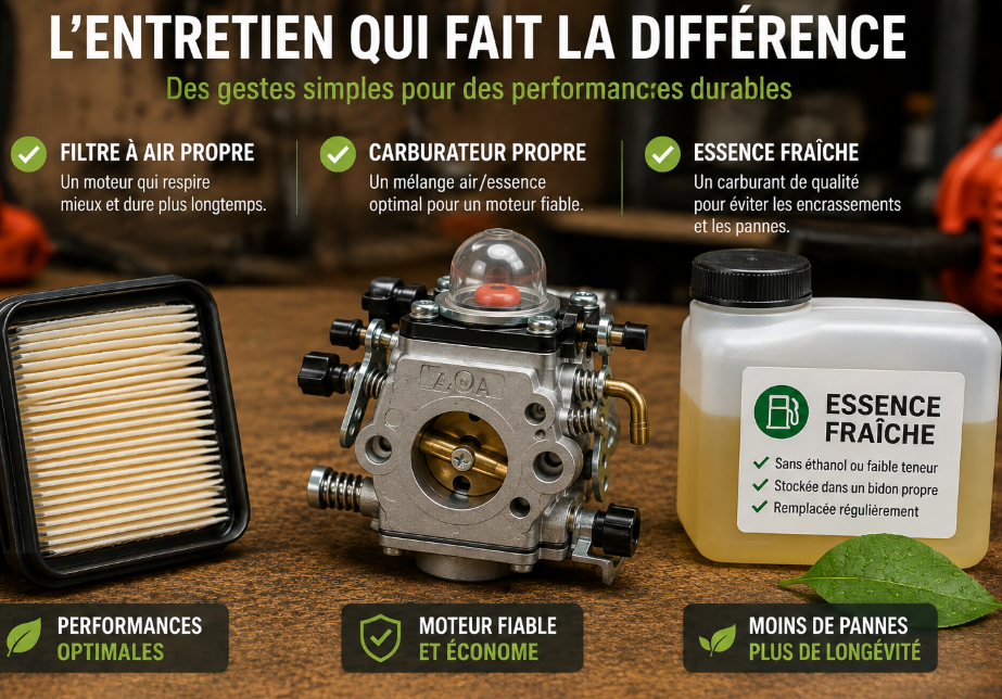 L'entretien pour un carburateur 