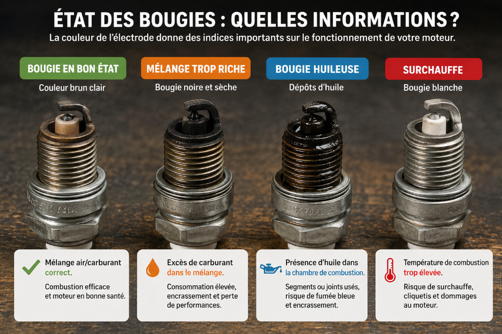Etat des bougies 