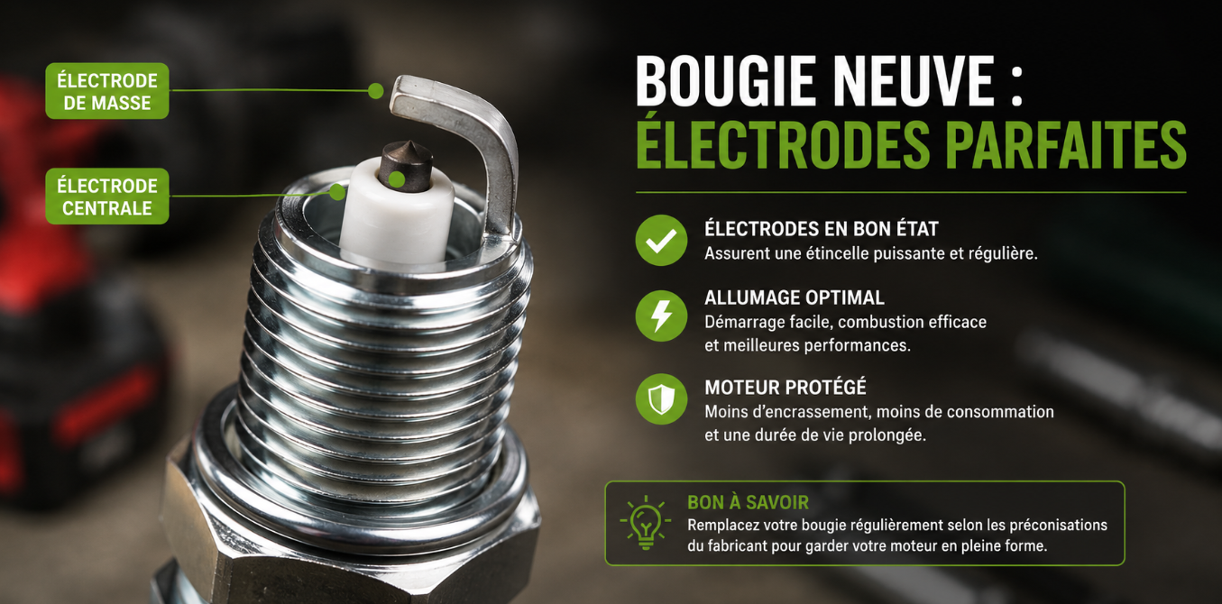 Bougie neuve.