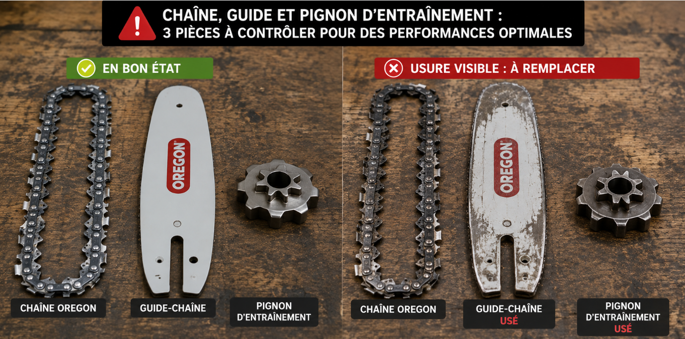 Quand et pourquoi remplacer la cha&icirc;ne 