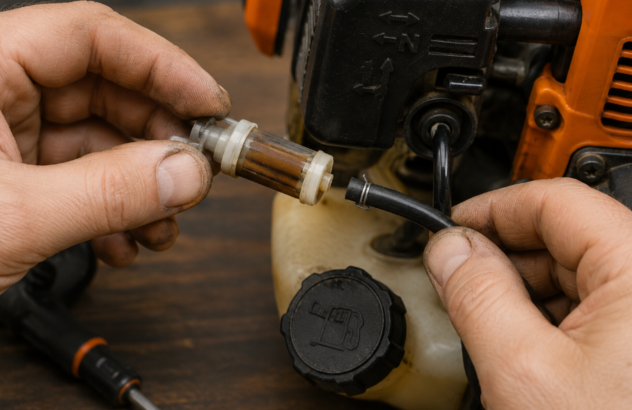 Démontage filtre à essence