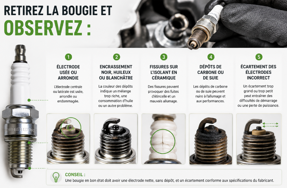 Signe d'usure