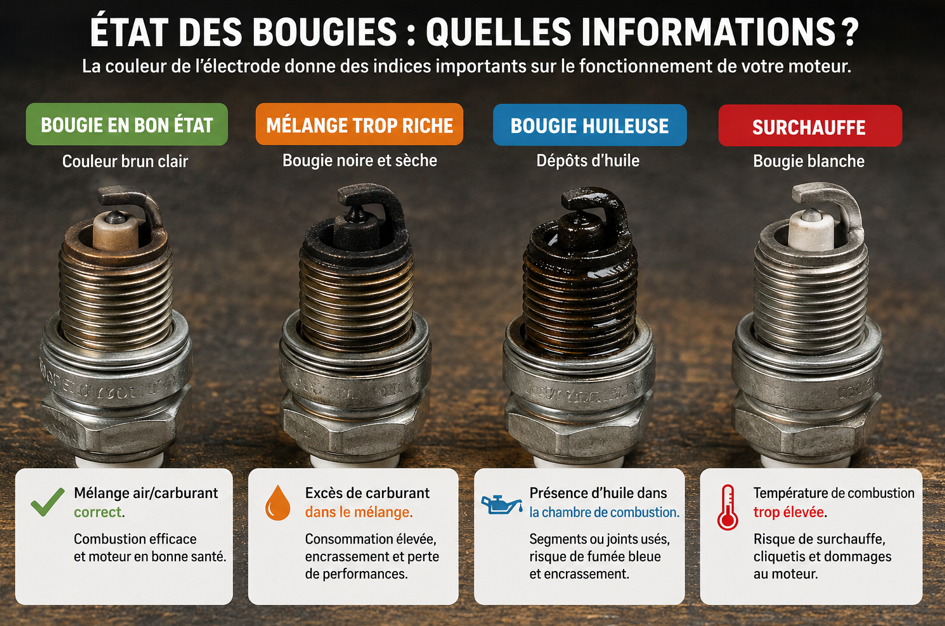 Etat des bougies 