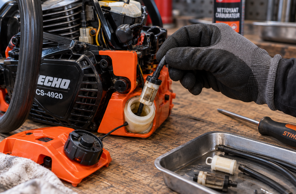 Remplacement filtre a carburant 