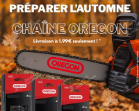 Livraison 1.99€ chaînes Oregon