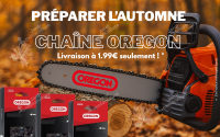 Livraison 1.99€ chaînes Oregon