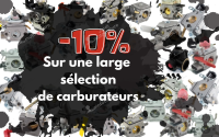 - 10% Sur une large sélection de carburateurs