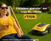 Robot Stiga Livraison gratuite en point relais en France métropolitaine.