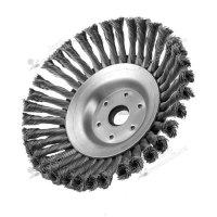 TÊTE DE DÉSHERBAGE BROSSE MÉTALLIQUE 200 MM – DÉBROUSSAILLEUSE