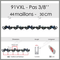Chaîne de tronçonneuse Oregon 91VXL044E