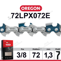 Chaîne tronçonneuse OREGON 72LPX072E  Husqvarna ...Pas 3-8 jauge 1.3mm