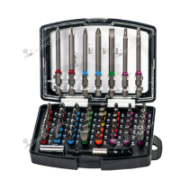 Coffret d’embouts GRANIT BLACK EDITION 57 pièces – 1-4" – Acier S2