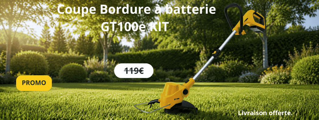 Promotion Débrousailleuse Stiga Gt100e KIT